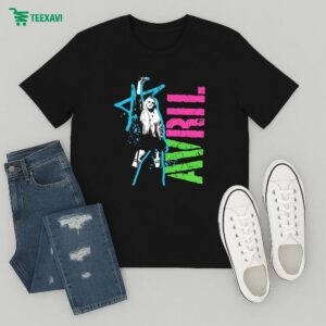 Official Avril Lavigne Greatest Hits 2025 Tour Dateback Star T-Shirt