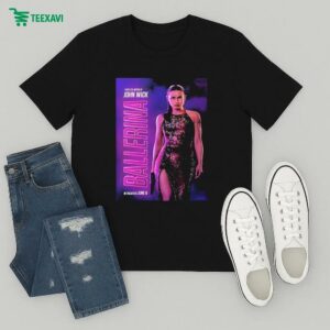 Official Ballerina Starring Ana De Armas June 6 Movie From The World Of John Wick T-Shirt