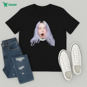 Official Billie Eilish Tarantula Mouth T-Shirt