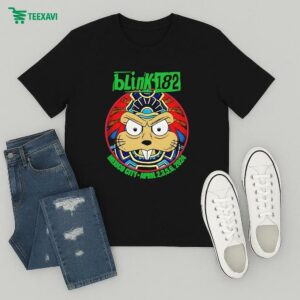Official Blink-182 Palacio De Los Deportes, Cdmx, México April 2, 3, 5, 6, 2024 Bunny T-Shirt