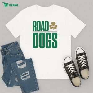 Official Boston Celtics Road Dogs Where My Dogs At T-Shirt