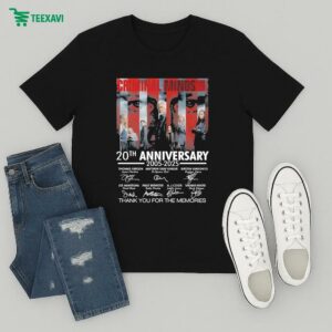 Official Criminal Minds 20th Anniversary 2005 2025 Thank You For The Memories Signatures T-Shirt