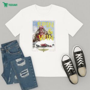 Official Danny Sullivan Spin & Win May 26th 1985 Indianapolis Motor Speedway T-Shirt