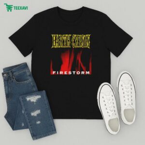 Official Earth Crisis Firestorm Album Cover T-Shirt