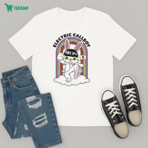 Official Electric Callboy Move Bunny Rainbow T-Shirt