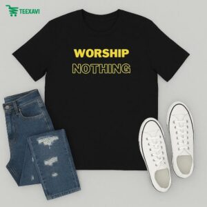 Official Eve Wasframed Worship Nothing T-Shirt