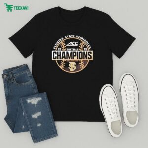 Official Florida State Seminoles 2025 Acc Softball Regular Season Champions T-Shirt