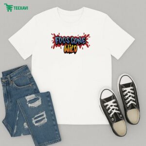 Official Foos Gone Wild Logo Splash Color T-Shirt