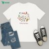 Grateful Shred Shred Yeah! Skeleton Guitar Rainbow T-Shirt