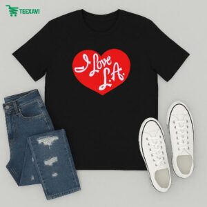 Official I Love La Los Angeles Big Bud Press T-Shirt