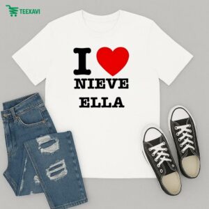 Official I Love Nieve Ella T-Shirt