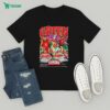 Nevertel Sym Want We Dead There’s No Escaping When You’re On The Edge Skull Knife T-Shirt