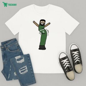Official Jayson Tatum Inflate-tum Cartoon Boston Celtics T-Shirt