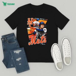 Official Juan Soto New York Mets Anime Player T-Shirt