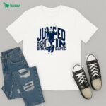 Official Jumped Right In Brandon Davis T-Shirt