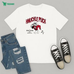 Official Knuckle Puck A Rock Band From Chicago Ill Bulldog Cigarettes T-Shirt