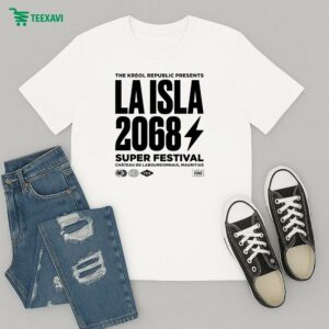 Official La Isla 2068 X The Kreol Republic 2025 Stereo T-Shirt