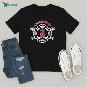 Official Los Angeles Angels Fire Dept Firefighters T-Shirt