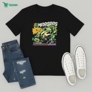 Official Margras Fleur Nola St Charles National Speedway The To Go Cup Series Pown In New Orleans T-Shirt