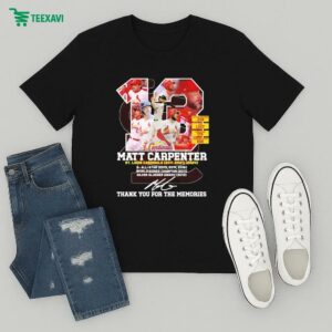Official Matt Carpenter St Louis Cardinals 2011 2021 2024 Thank You For The Memories T-Shirt