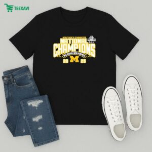 Official Michigan Wolverines 2025 Ncaa Men’s Gymnastics National Champions T-Shirt