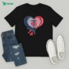 Official Normal Heartbeat Heartbeart When My Minnesota Twins Are Playing T-Shirt