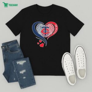 Official Minnesota Twins It’s In My Dna Heart T-Shirt