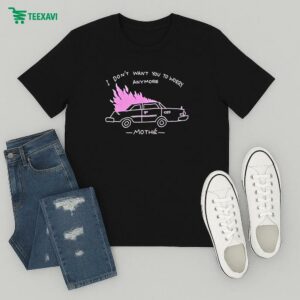 Official Mothé I Don’t Want You To Worry Anymore Car Fire T-Shirt