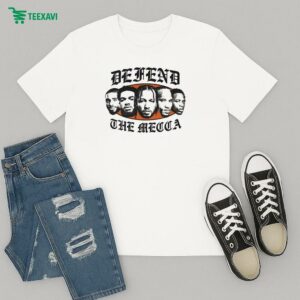 Official New York Knicks Defend The Mecca T-Shirt