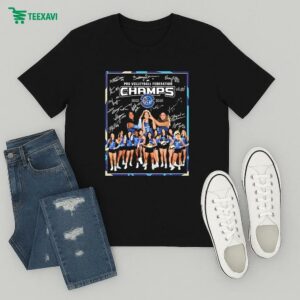 Official Orlando Valkyries Pro Volleyball Federation Champions 2025 Signatures T-Shirt