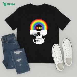 Official Osees Skull Rainbow T-Shirt