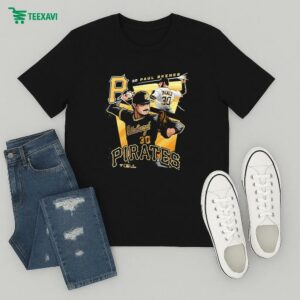 Official Paul Skenes Pittsburgh Pirates Anime Player T-Shirt