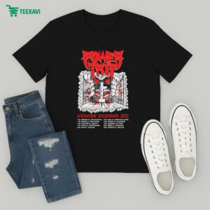 Official Power Trip Europe Summer 2025 Tour Dates T-Shirt