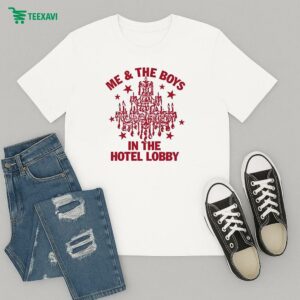 Official Remi Wolf Me & The Boys In The Hotel Lobby Candle Star Shirts T-Shirt