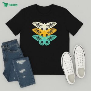 Official Riverbeat Music Festival Mempho 3 Butterflies T-Shirt