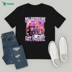 Official Ronnie Coleman My Pronouns Are Fat Phobic T-Shirt