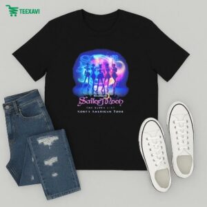 Official Sailor Moon The Super Live 2025 North American Tour T-Shirt