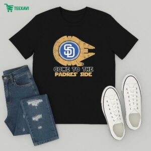 Official San Diego Padres Come To The Padres Side Star Wars Mlb T-Shirt