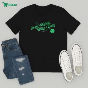 Official Seam-shifted Wake And Bake T-Shirt