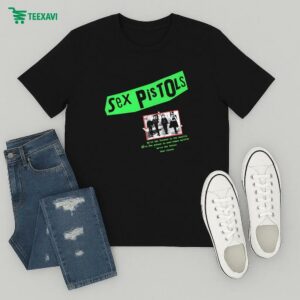 Official Sex Pistols We’re The Flowers In The Dustbin We’re The Poison In Your Human Machine We’re The Future Your Future Babylon T-Shirt