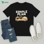 Official Simple Plan Japan Tour 2025 List Sushi T-Shirt