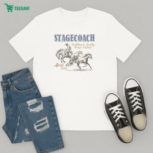 Official Stagecoach California’s Country Music Festival April 2025 Horseshoe T-Shirt