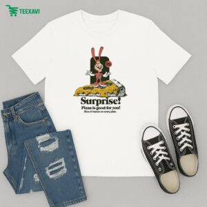 Official Surprise Pizza Is Good For You Slice Of Heaven On Every Plate T-Shirt