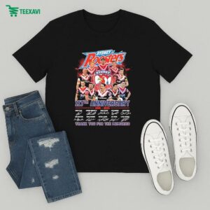 Official Sydney Roosters 117th Anniversary 1908 2025 Thank You For The Memories Signatures T-Shirt
