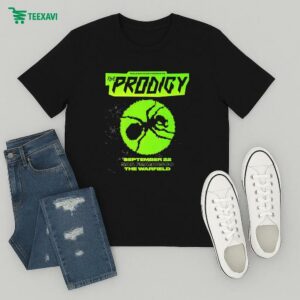 Official The Prodigy Goldenvoice Music Show At The Warfield In San Francisco On September 22 2025 T-Shirt