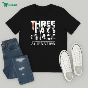 Official Three Days Grace Alienation Album T-Shirt