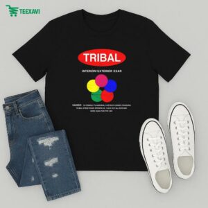 Official Tribal Gear Interior Exterior Gear Trilon Distressed Danger T-Shirt