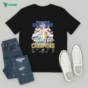 Official Vancouver Whitecaps Concacaf Champions Cup 2025 Signatures T-Shirt