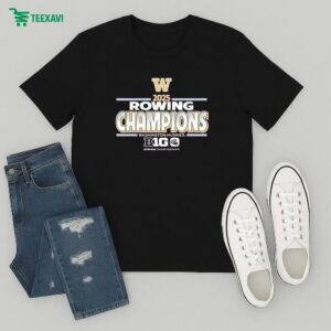 Official Washington Huskies Big 10 Rowing Champions T-Shirt