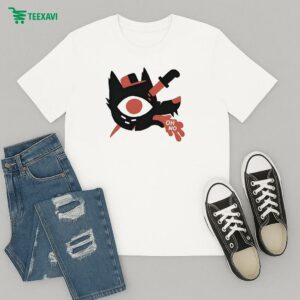Oh No Dog Eye Knife T-Shirt